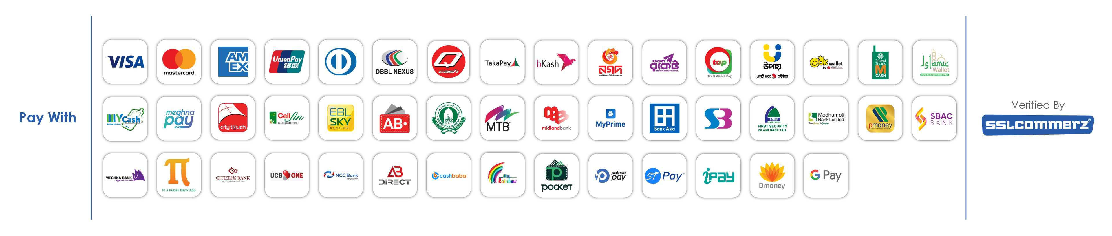 SSLCommerz-এর মাধ্যমে পেমেন্ট